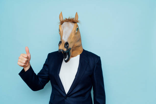 istock Horse man with thumbs up 1702697311