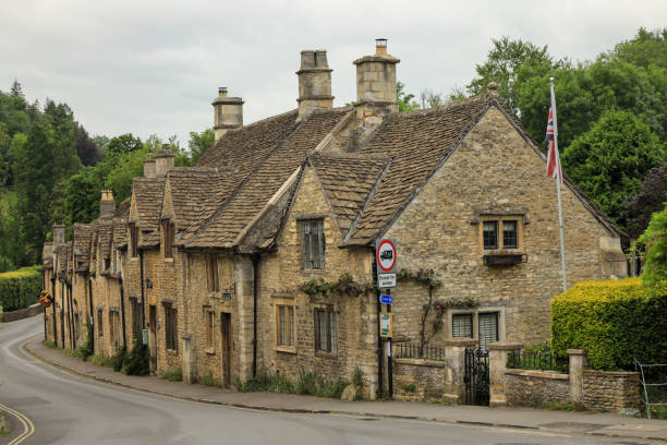 istock Castle Combe, Cotswolds Medieval Village in England, UK 1702705439