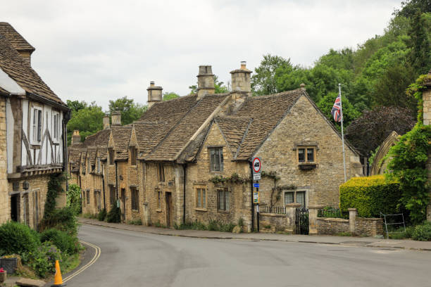 istock Castle Combe, Cotswolds Medieval Village in England, UK 1702705979
