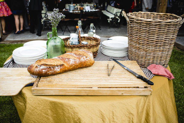 istock Appetizers in a Mediterranean wedding, a single-bite snack 1702709672