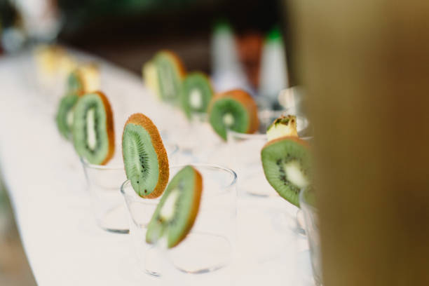Appetizers of a wedding menu