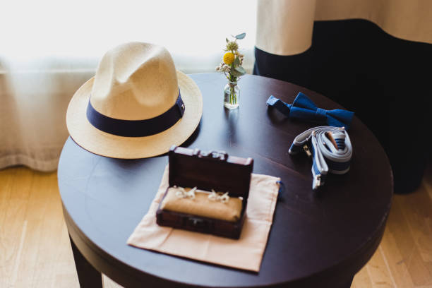 istock Hat and other clothing accessories for men 1702738045