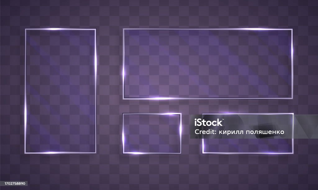 Window Reflection Vector Image The Texture Of Glass Mirrors Windows Reflection 3d Plate Clear Window ...