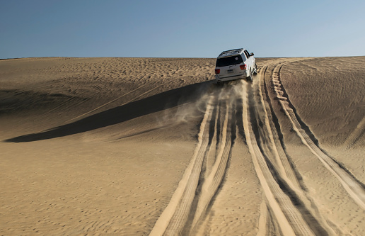 Amazing safari and Toyota cars at oasis siwa desert egypt