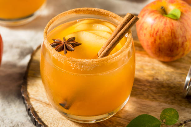 istock Refreshing Boozy Apple Cider Margarita 1702857198