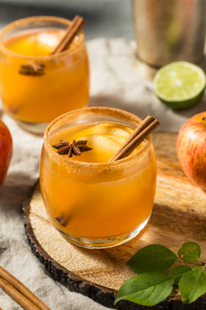 istock Refreshing Boozy Apple Cider Margarita 1702857766