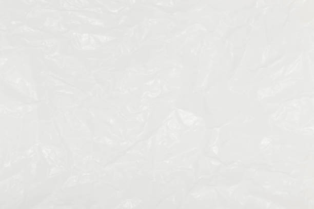 Blank white crumpled paper. White parchment for baking