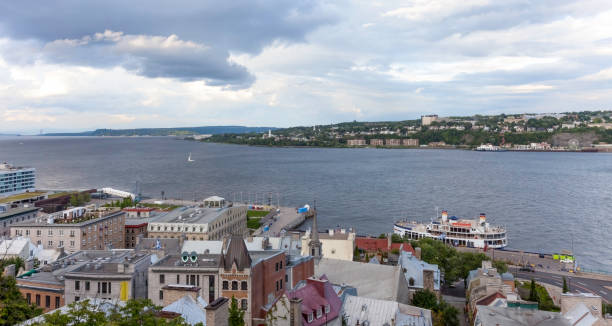 istock Quebec City and The Saint Lawrence River 1703000595