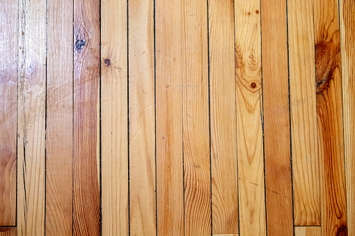 Photo of laminate flooring, parquet, floor close-up