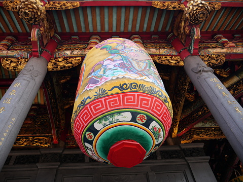 China Flag on Curtain