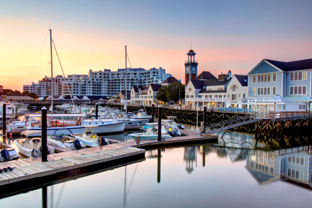 istock Marina Bay in Quincy, Massachusetts 1703143606