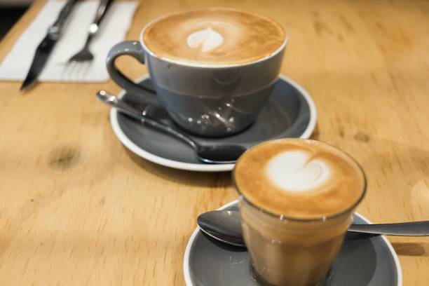 istock Two cups of coffee at a cafe in Cairns, Australia 1703172965
