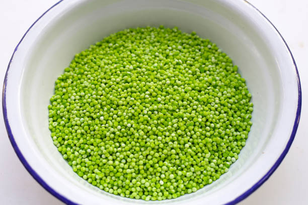 istock Small tapioca pearls, pandan sago seeds 1703199954