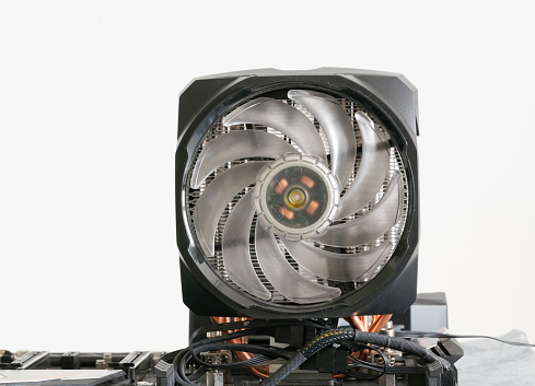 Computer CPU coolers and cooling fans