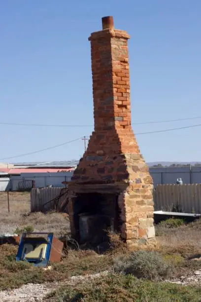 Abandoned chimney