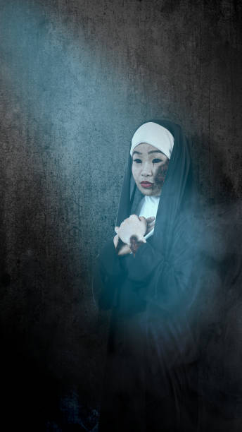 istock Scary woman for Halloween 1703335401