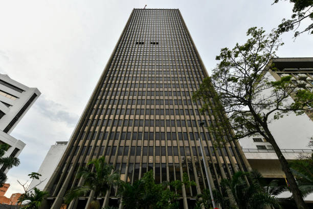 istock Building Coltejer - Medellin, Colombia 1703336506