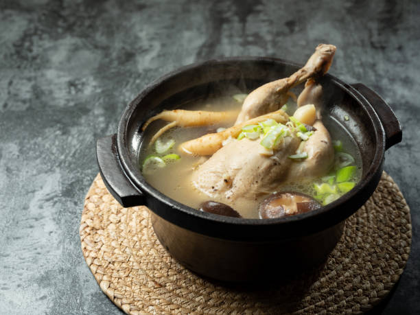 istock samgyetang, chicken soup with ginseng 1703374127