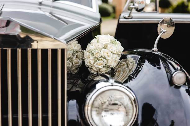 istock Bridal bouquet held by her with her hands at her wedding 1703447652