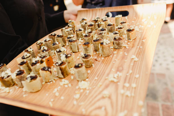 istock Appetizers of a wedding menu 1703461288