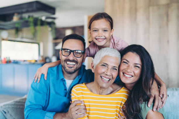 istock Portrait of a happy multi-generation family 1703530472