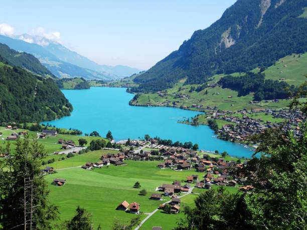 istock Turquesia lake on Suiza 1703544282