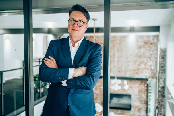 istock Mature businessman in the office. 1703627891