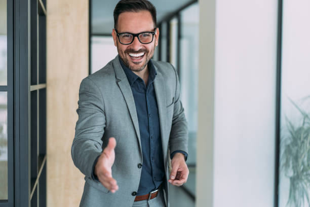 istock Portrait of successful businessman. 1703628465