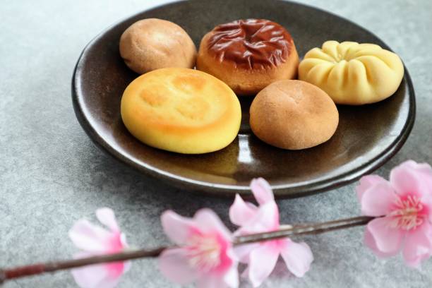 istock Close up of Japanese sweets 1703645768