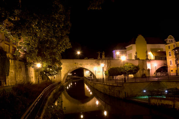 istock deserted night city Klodzko 1703682920
