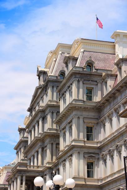 istock Eisenhower Executive Office Building in Washington DC 1703739214