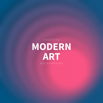 Modern and trendy abstract background with blurred circles and beautiful color gradient. This illustration can be used for your design, with space for your text (colors used: Red, Pink, Purple, Gray, Blue). Vector Illustration (EPS file, well layered and grouped), square format (1:1). Easy to edit, manipulate, resize or colorize. Vector and Jpeg file of different sizes.