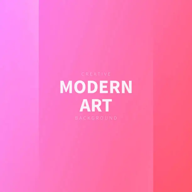 Vector illustration of Modern abstract background - Pink gradient