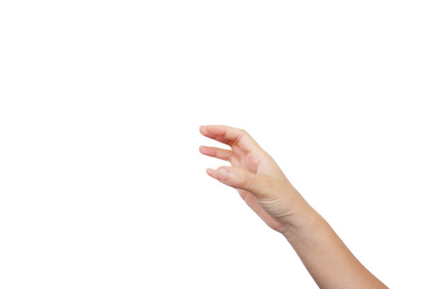 istock A woman's hand is showing a grabbing and touching gesture. 1703785267