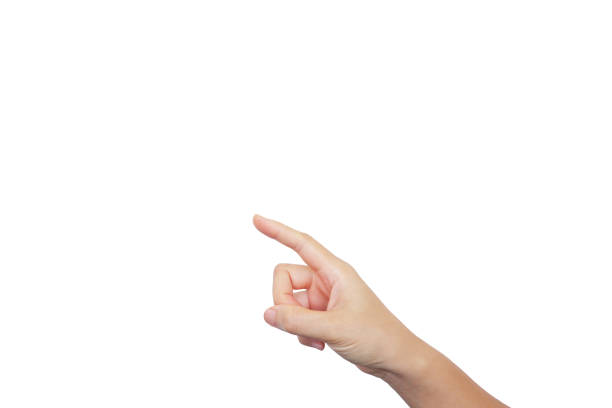 istock A woman's hand is showing a grabbing and touching gesture. 1703785740