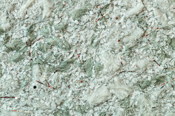 istock Cotton plaster wall . Abstract interior wall decor background. cotton wall coating. Abstract textured liquid wallpaper. Decorative wool plaster texture. cotton decorative plaster to cover wall surface. Moisture regulating 1703805397