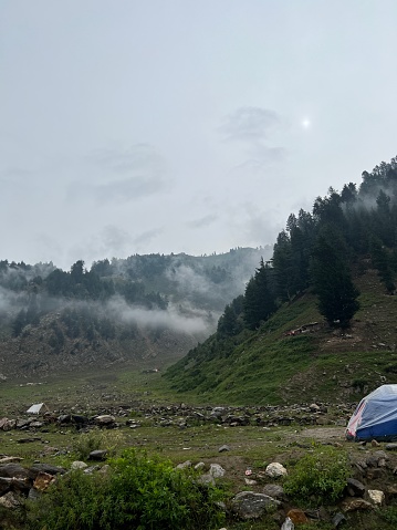 I take this photo in Naran where i just impressed from the clouds beyond the mountains. It look so beautiful and peaceful.