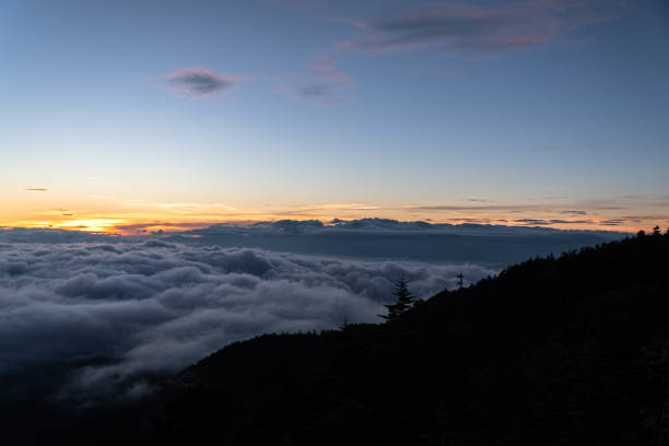 istock A sea of clouds spreads out before sunrise 1703930902