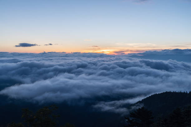 istock A sea of clouds spreads out before sunrise 1703930929