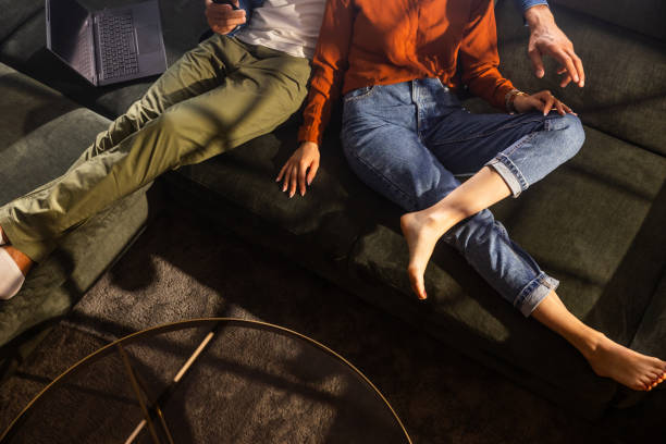 istock Couple relaxing at home 1704012246