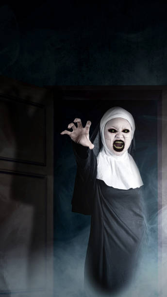 istock Scary woman. Halloween concept 1704021387