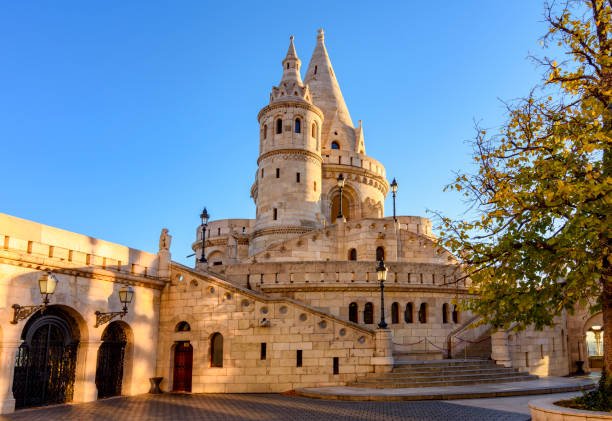 istock Fisherman Bastion on Buda hill in autumn, Budapest, Hungary 1704066648