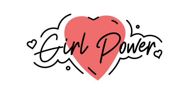 istock Girl Power Calligraphy Lettering Vector illustration. Hand Written Inspirational Quote. Feminism and Business Women Concept Design. 1704092070