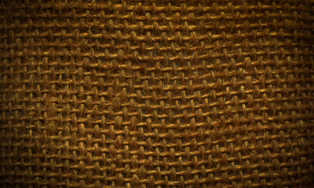 texture de sac de chanvre brun conception de fond - coffee sack photos et images de collection