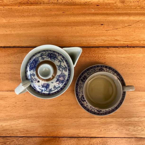 istock Oolong tea in a Chinese tea cup, Northern Thailand 1704110557