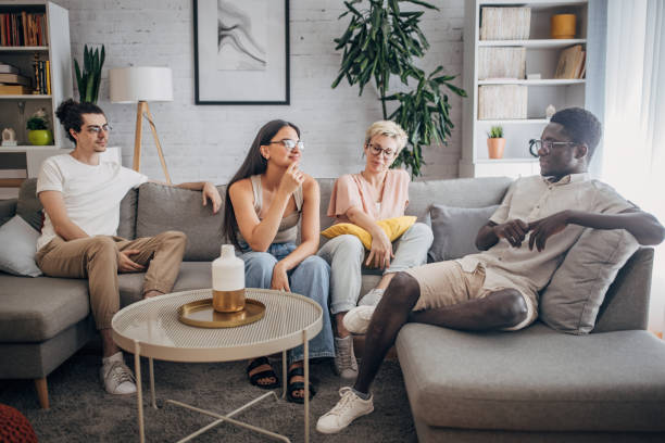 istock Friends at home 1704150873