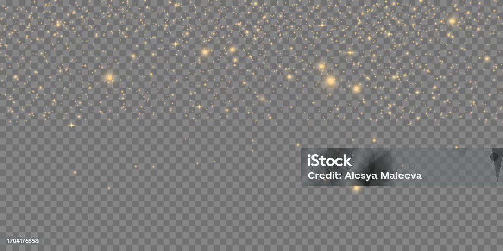 Sparkling Dust Particles Stock Illustration - Download Image Now ...