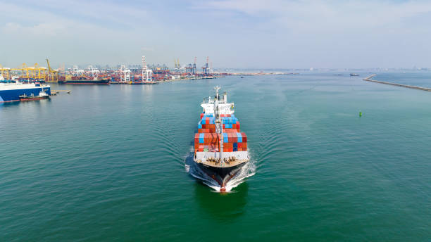 istock container cargo ship import export global business and industry commercial trade logistic and transportation of international by container cargo ship in sea, container cargo freight shipping, 1704199053