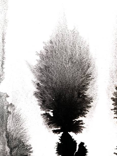 istock Abstract black watercolor background. 1704232625