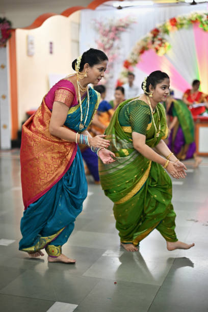 istock Women performing a traditional dance called 